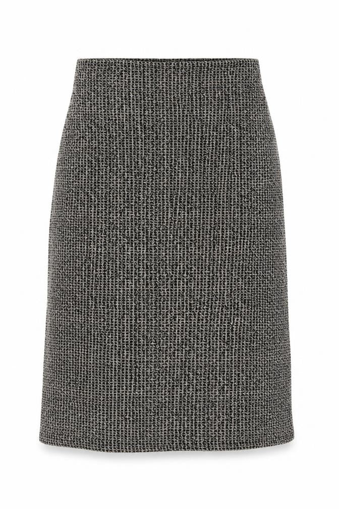 AMARANTO Womens Brown   A-Line Skirt Size 10