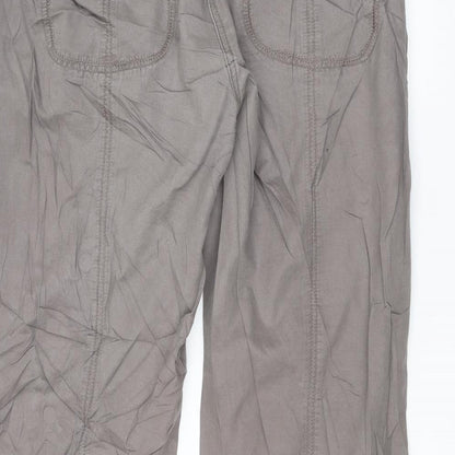 Preloved DEBINHAMS Womens Grey   Trousers  Size 16 L28 in - Label