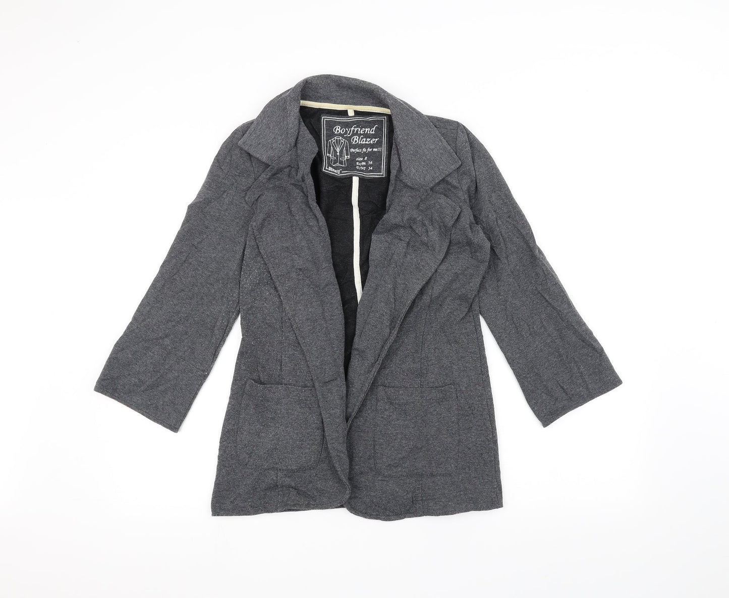 Preworn Womens Grey   Jacket  Size 8