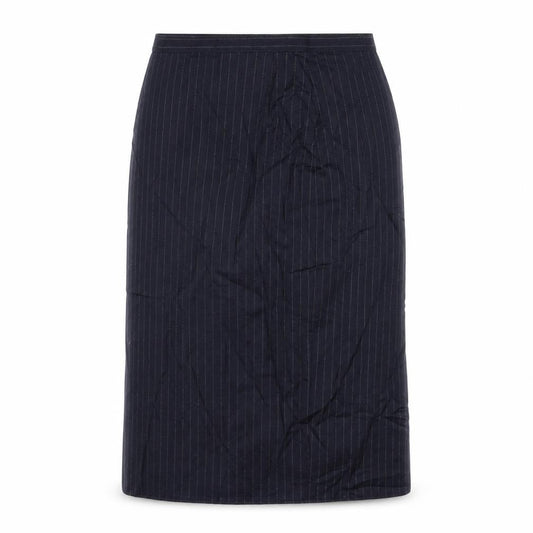 Marks & Spencer Womens Blue Striped  A-Line Skirt Size 12