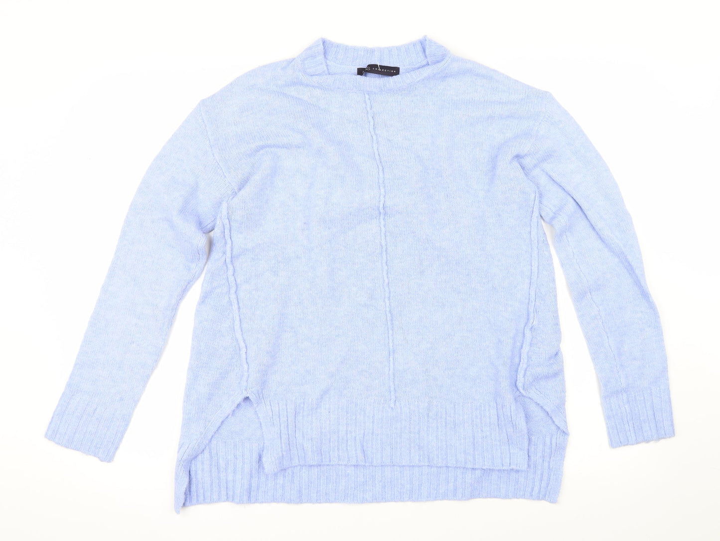 Marks & Spencer Womens Blue  Knit Pullover Jumper Size S