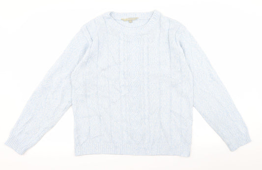 Preworn Womens Blue   Pullover Jumper Size L