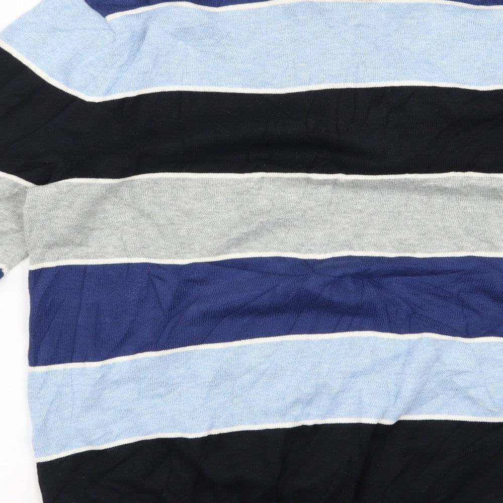 Preworn Womens Multicoloured Striped  Pullover Jumper Size M