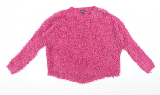 Primark Womens Pink   Pullover Jumper Size S