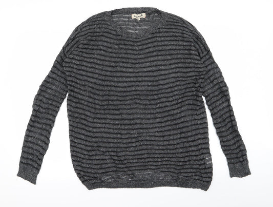 twisted muse  Womens Grey   Pullover Jumper Size L