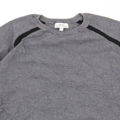 Next Womens Grey   Pullover Jumper Size M