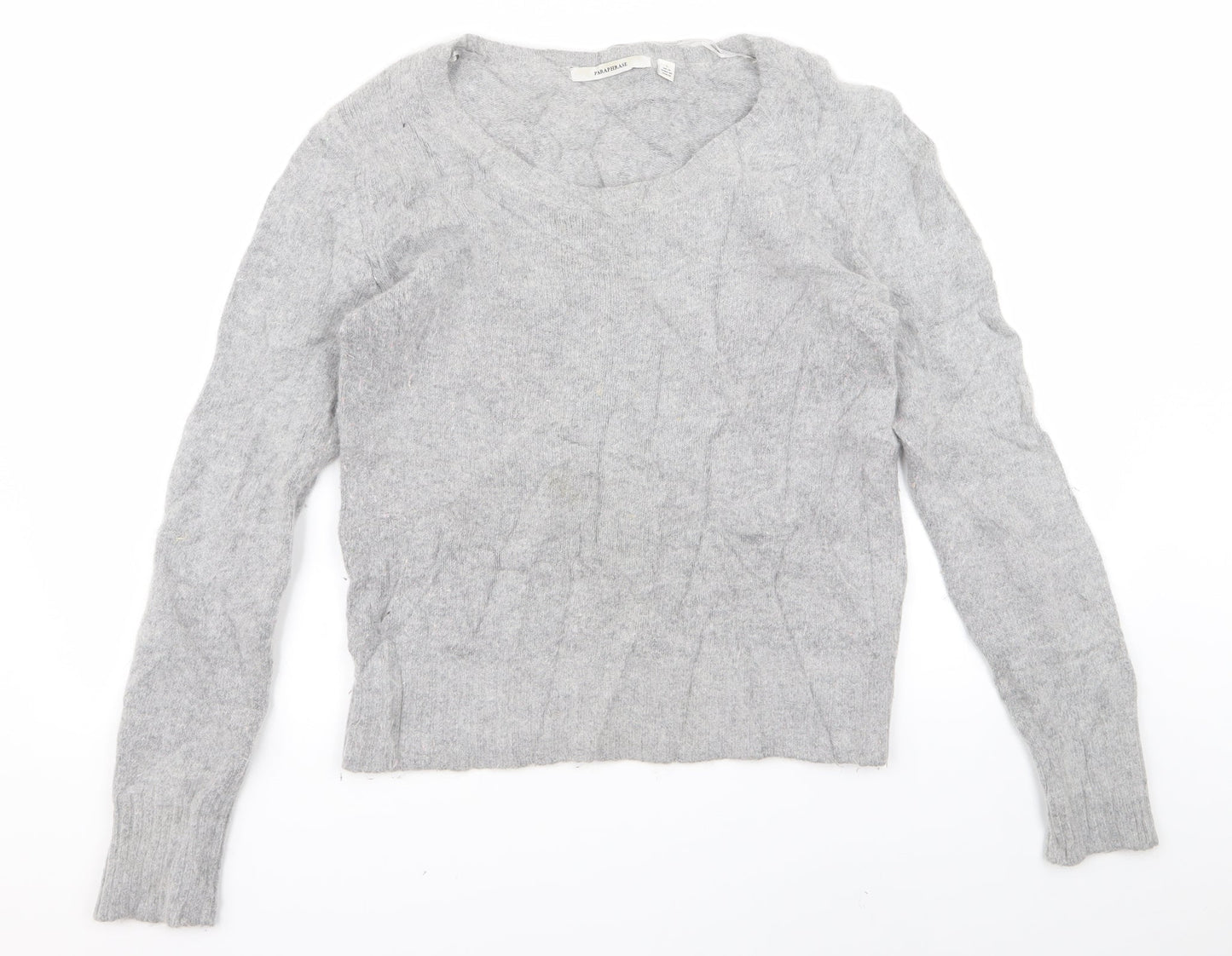 Paraphrase Womens Grey   Pullover Jumper Size L