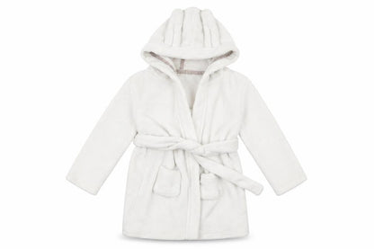 Preworn Girls White   Top Robe Size 2 Years