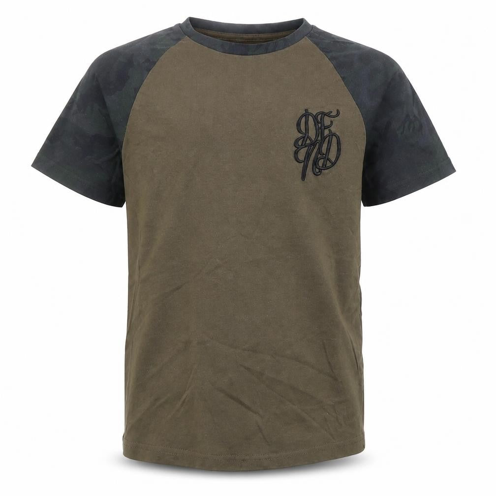 DFND Boys Brown   Basic T-Shirt Size 9-10 Years