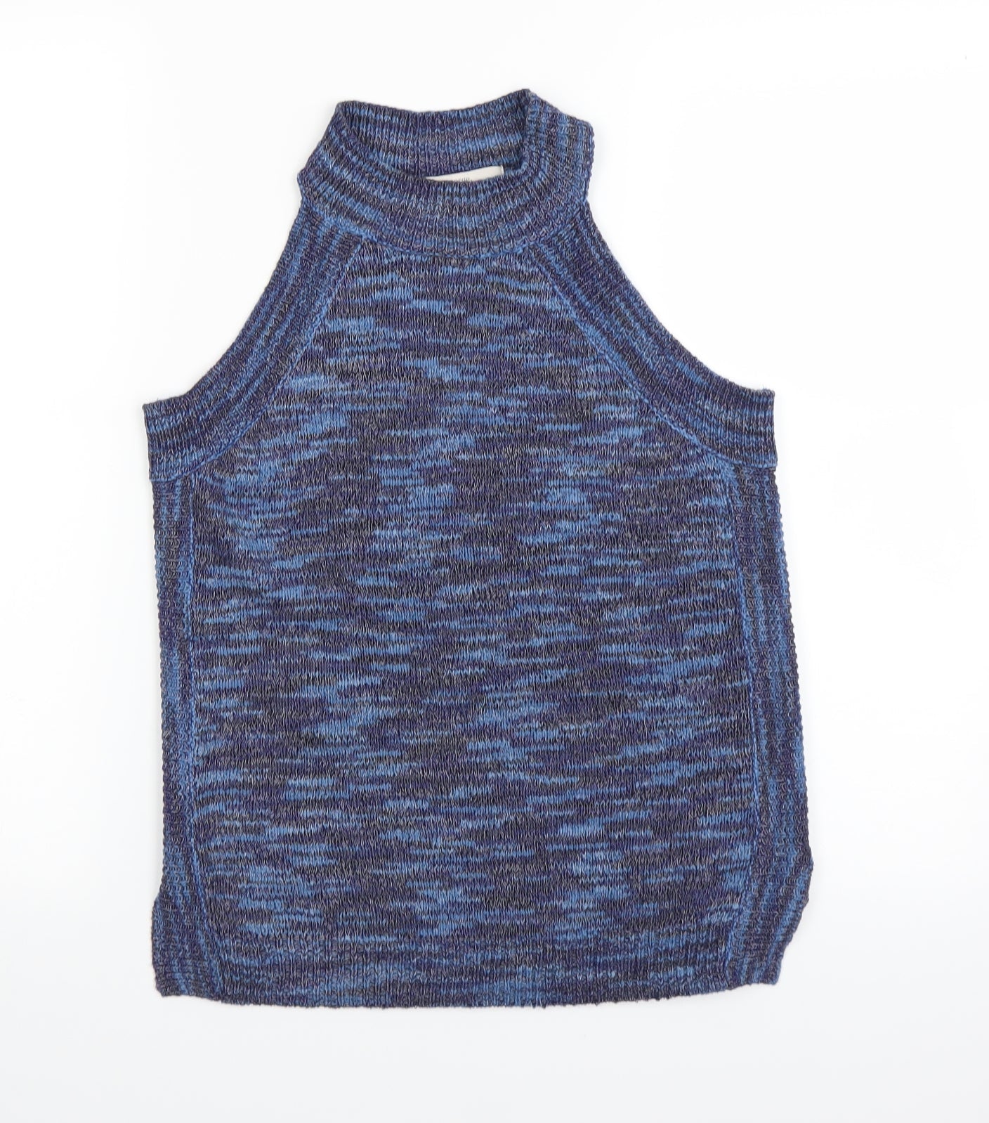 George Womens Blue  Knit Pullover Jumper Size 8
