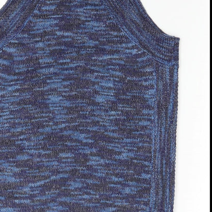 Preloved George Womens Blue  Knit Pullover Jumper Size 8 - Label