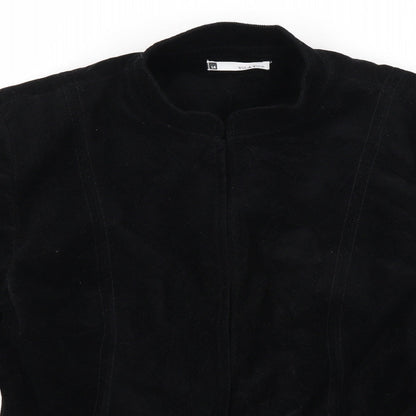 Viz a Viz Womens Black  Flannel Jacket  Size 14