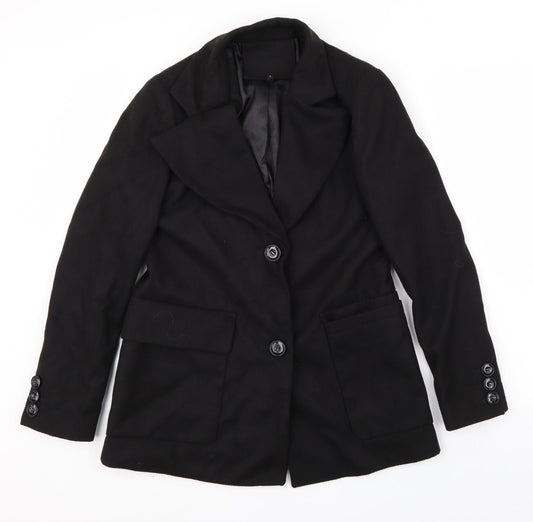 Preworn Womens Black   Jacket Coat Size M
