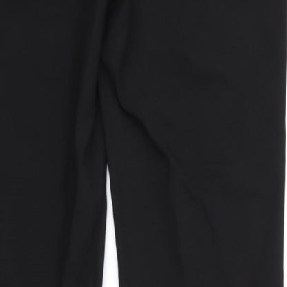 Peacocks Womens Black   Trousers  Size 32