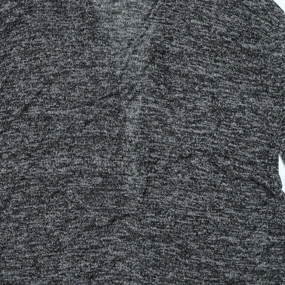 Divided Womens Grey   Cardigan Jumper Size M