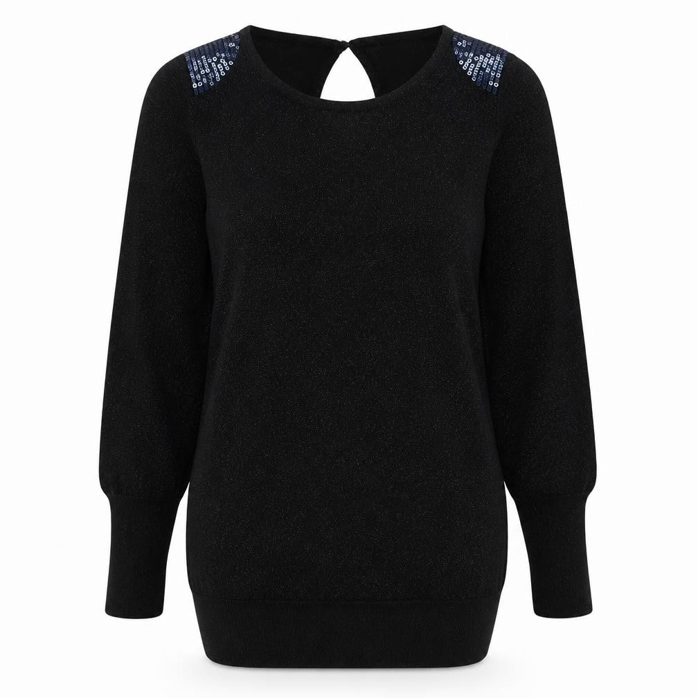 F&F Womens Black   Pullover Jumper Size 10