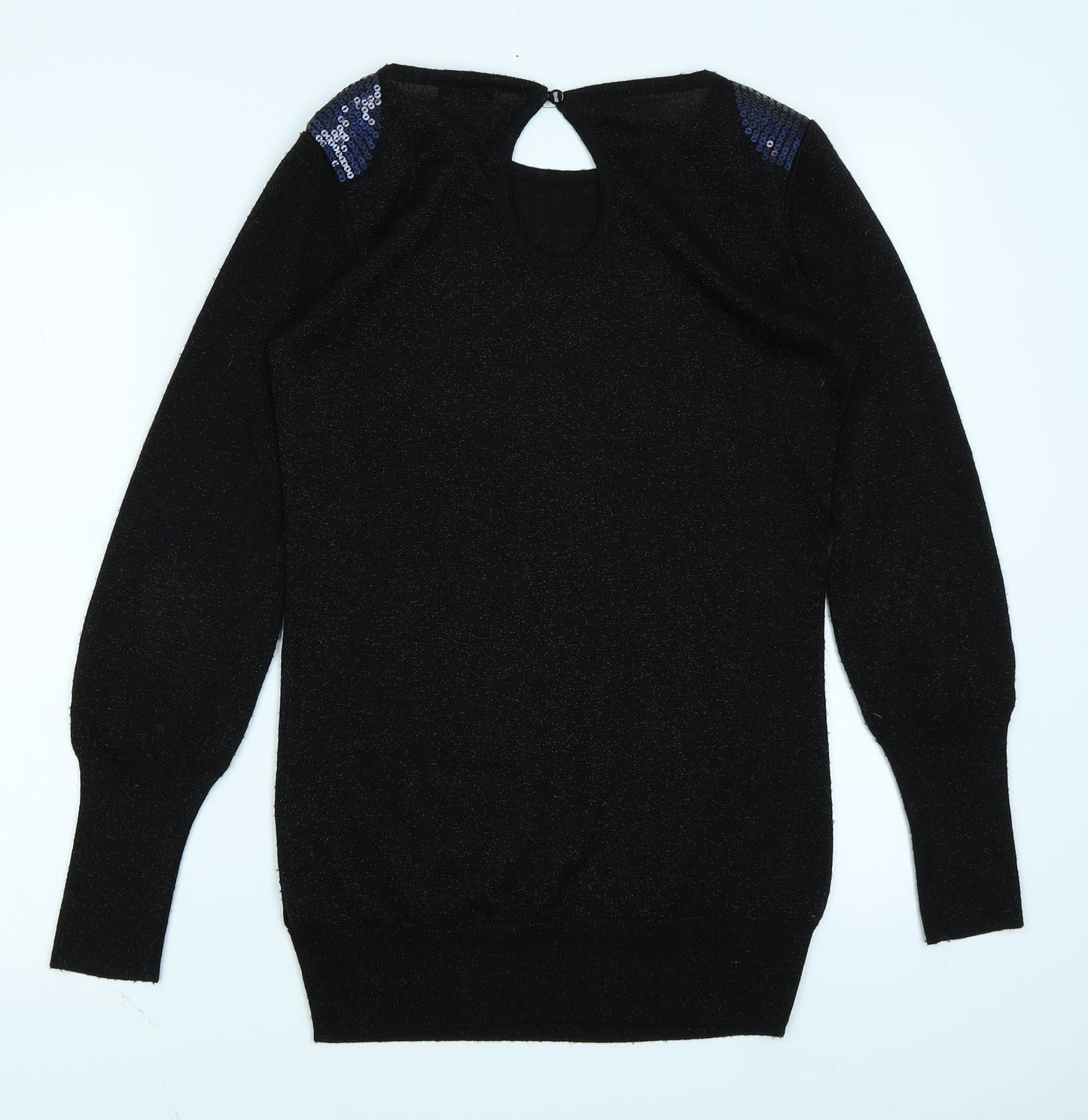 F&F Womens Black   Pullover Jumper Size 10