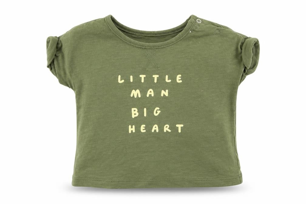 Next Boys Green   Basic T-Shirt Size 0-3 Months