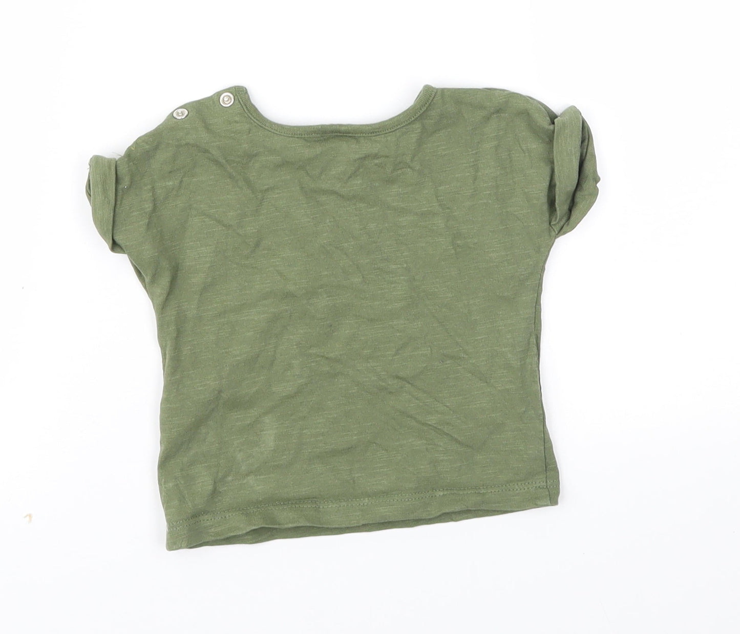 NEXT Boys Green   Basic T-Shirt Size 0-3 Months