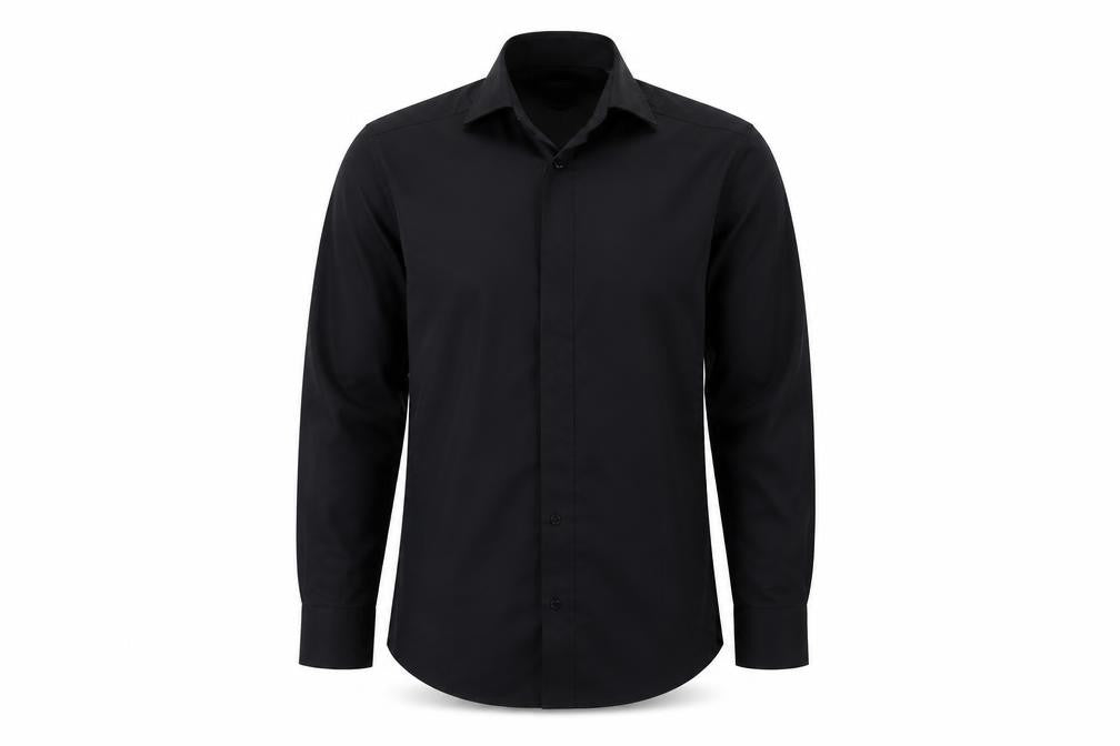 REMUS Mens Black    Button-Up Size 15