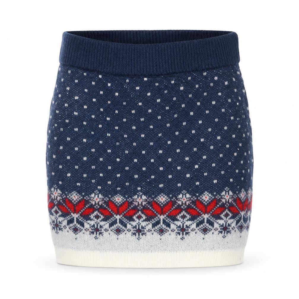 ASOS Womens Blue Fair Isle Knit Straight & Pencil Skirt Size 8