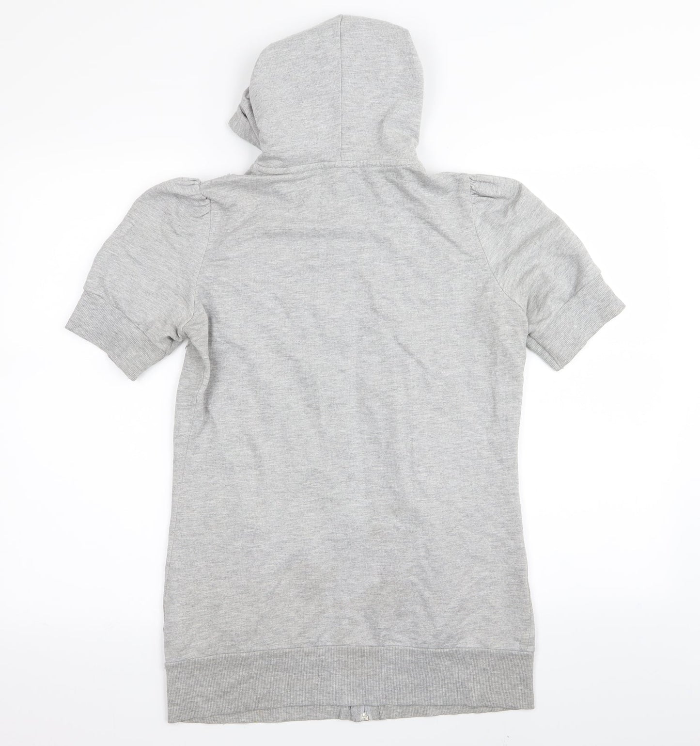 New Look Womens Grey   Full Zip Jumper Size 12