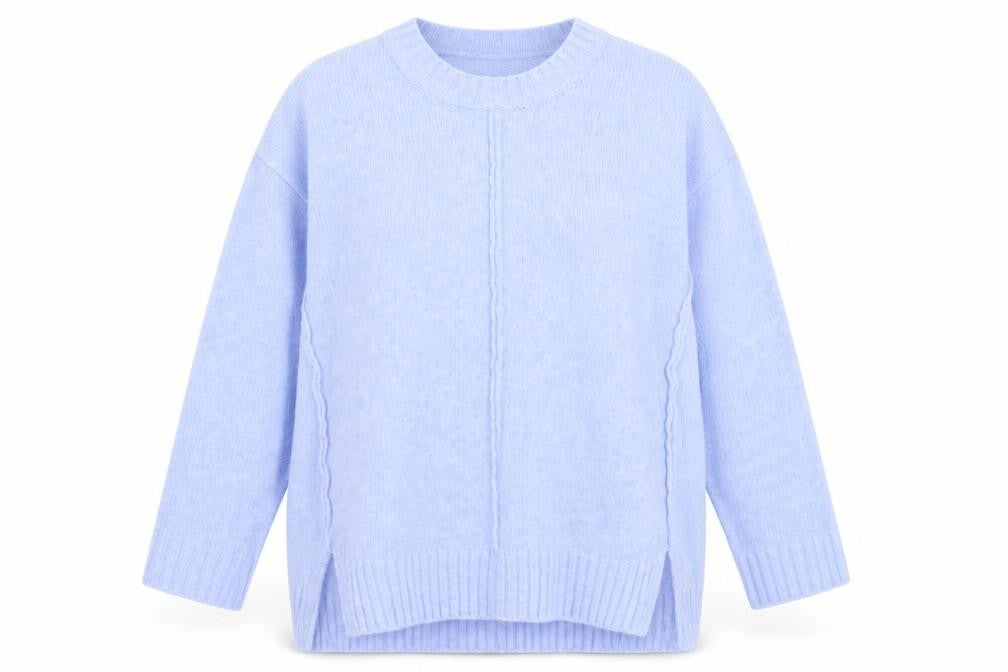 Marks & Spencer Womens Blue   Pullover Jumper Size M