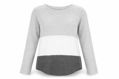 Femme Womens Grey   Pullover Jumper Size S