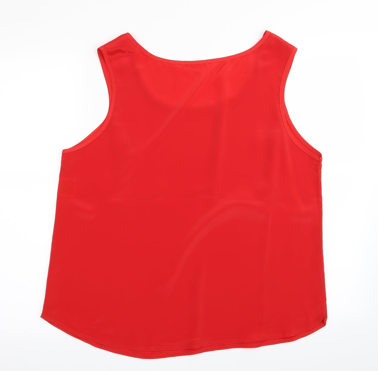 Extra fashion Womens Red   Basic Blouse Size 18