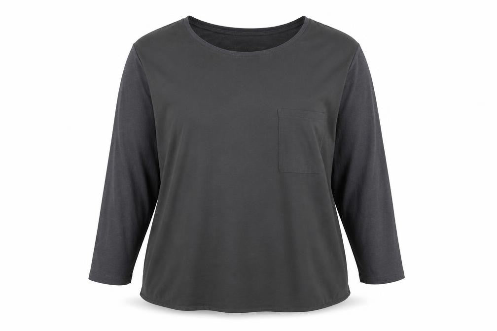 H&M Womens Grey   Basic T-Shirt Size L