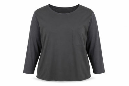 H&M Womens Grey   Basic T-Shirt Size L