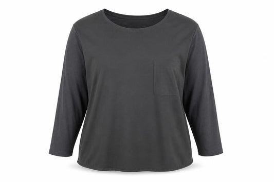 H&M Womens Grey   Basic T-Shirt Size L
