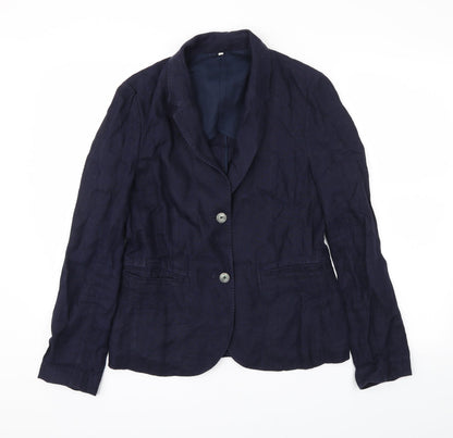 Preworn Womens Blue   Jacket Blazer Size M