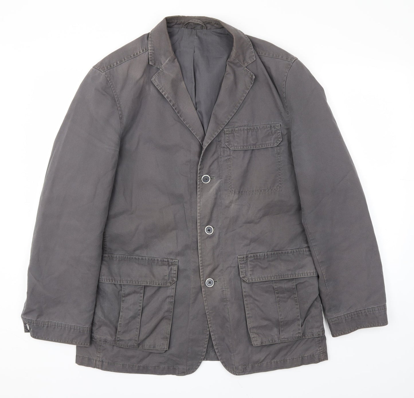 M&S Womens Grey   Jacket Coat Size M