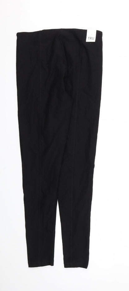 TRU Womens Black   Sweatpants Trousers Size M L29 in