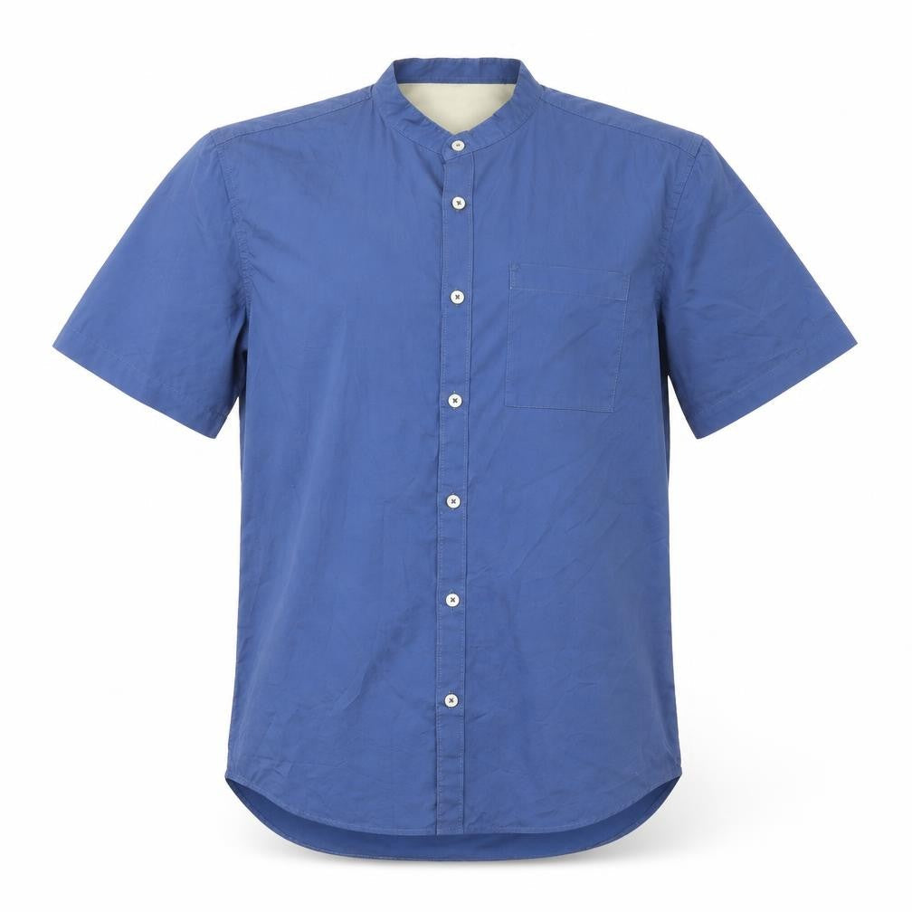 River Island Mens Blue    Button-Up Size M