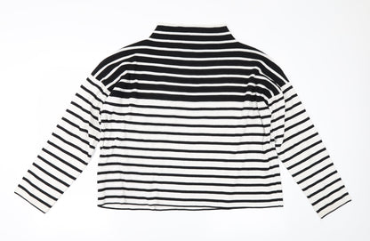 New Look Womens White   Pullover Jumper Size L