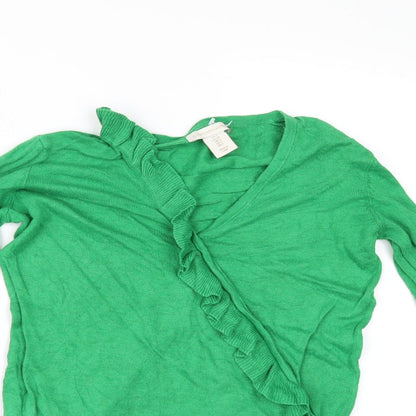 Preloved Catherine Malandrino Womens Green   Pullover Jumper Size S - Detail