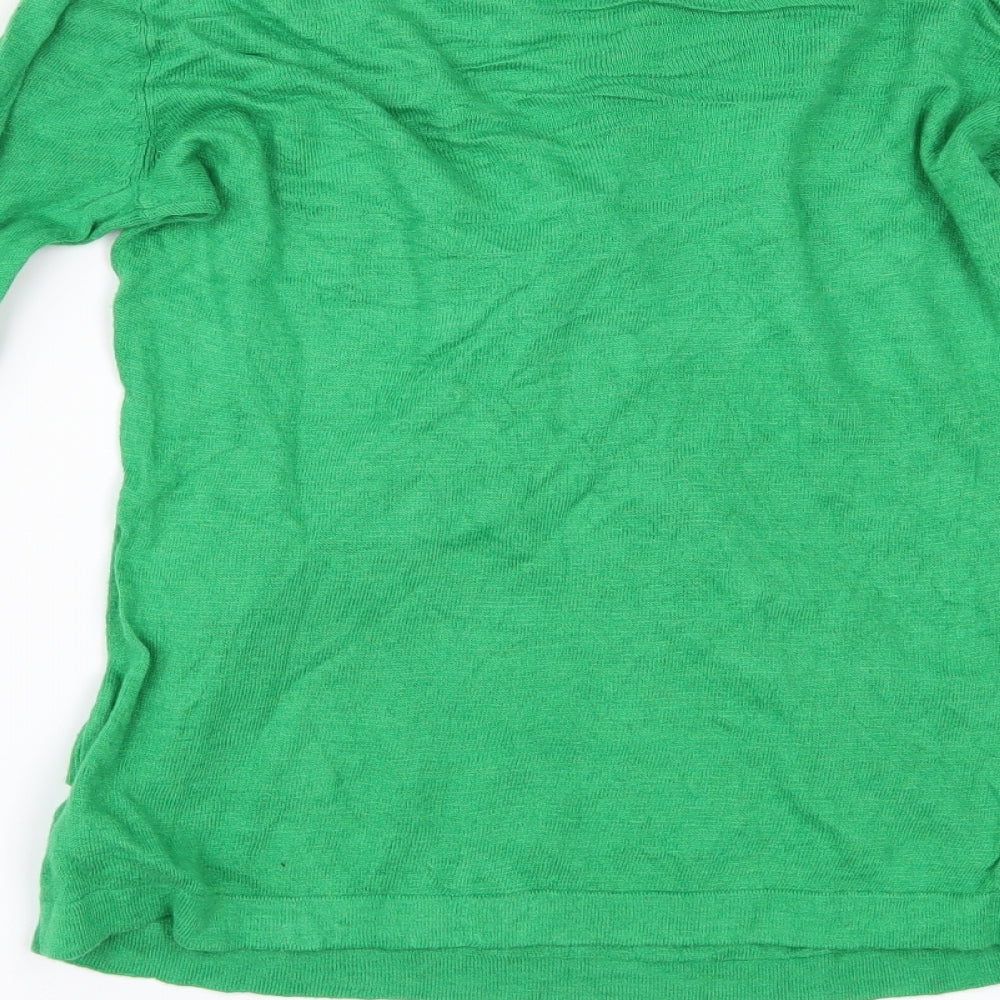 Catherine Malandrino Womens Green   Pullover Jumper Size S