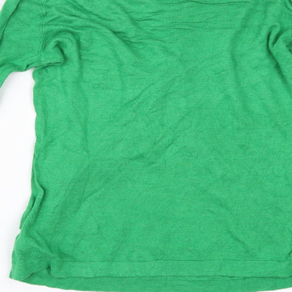Preloved Catherine Malandrino Womens Green   Pullover Jumper Size S - Label