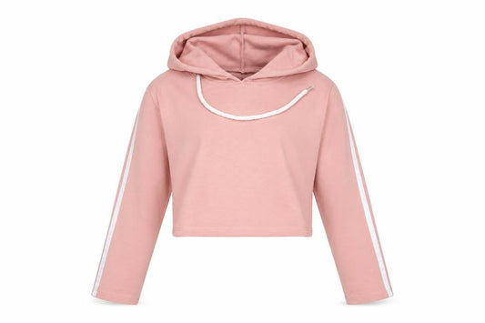 Misspap Womens Pink   Pullover Hoodie Size 8  - cropped hoodie