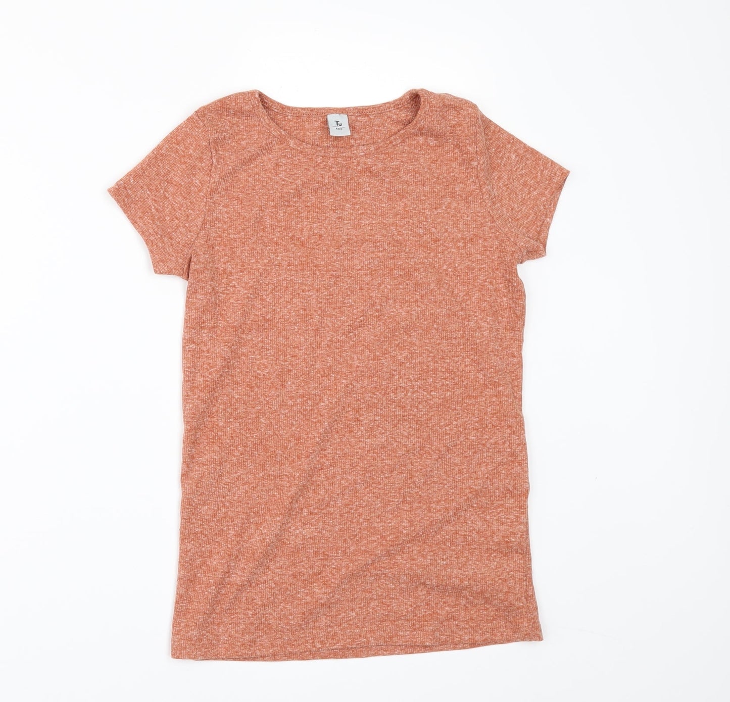 TU Girls Orange   Basic T-Shirt Size 12 Years