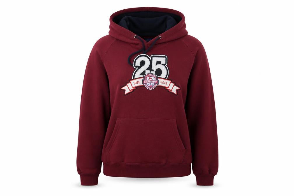 papini Womens Red   Pullover Hoodie Size S
