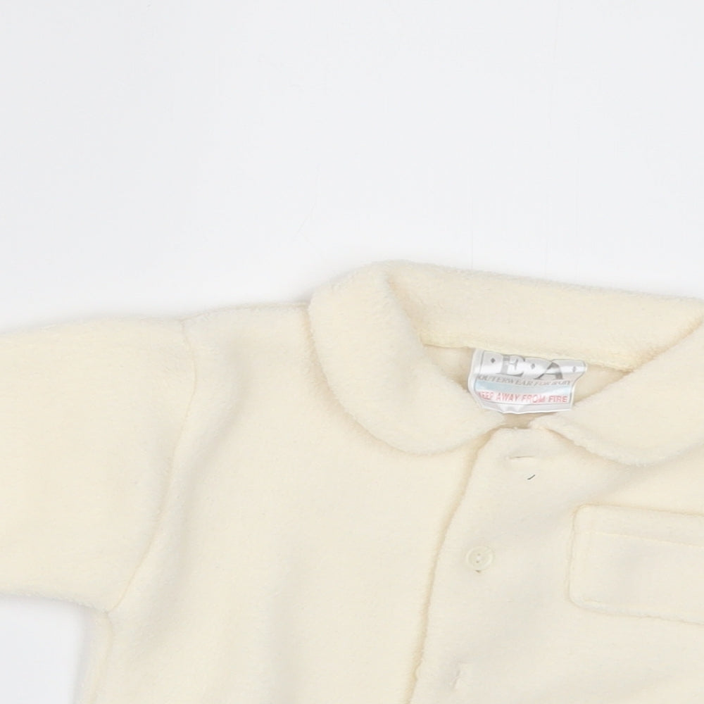E.A Baby Ivory   Jacket  Size 3-6 Months