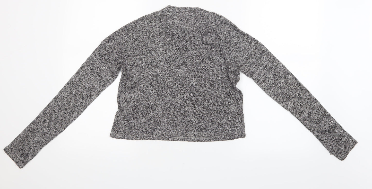 Atmosphere Womens Grey  Knit Pullover Jumper Size 6  - Cropped