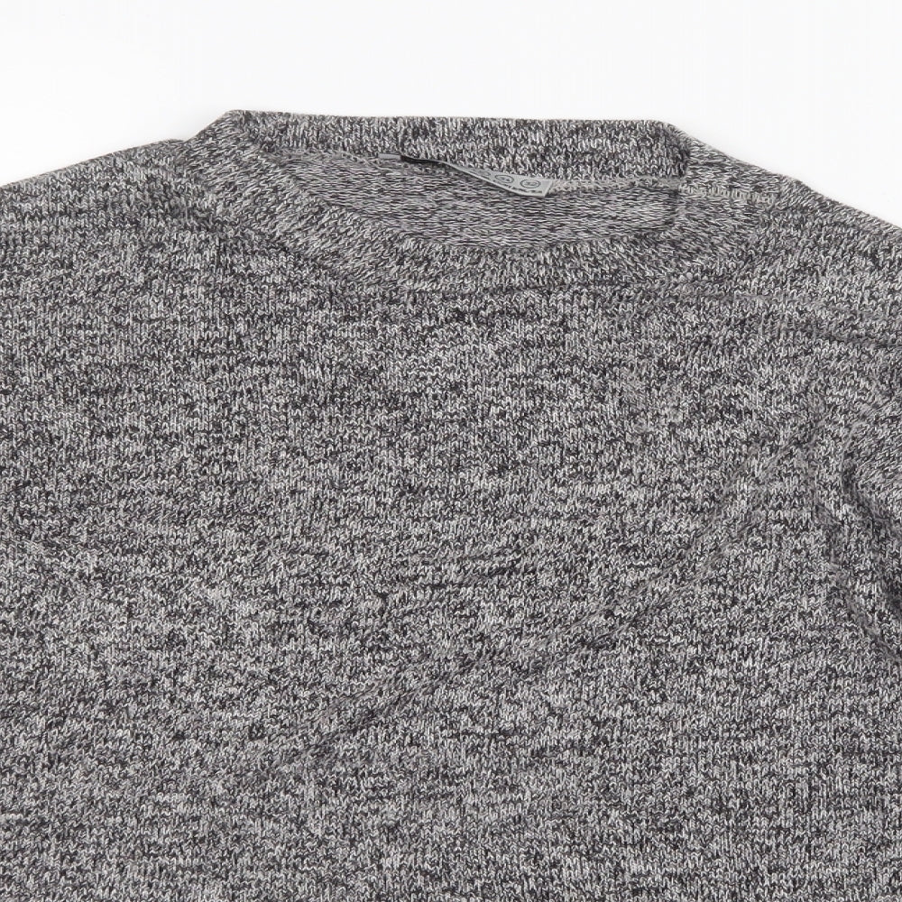 Atmosphere Womens Grey  Knit Pullover Jumper Size 6  - Cropped
