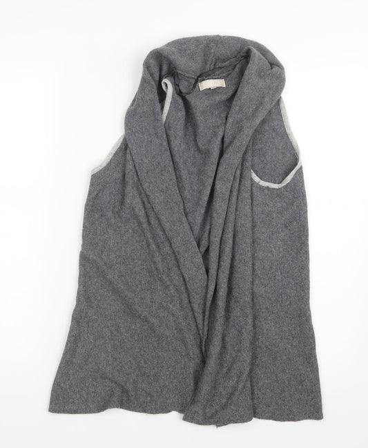 Benedetta B. Womens Grey  Knit Jacket  Size M