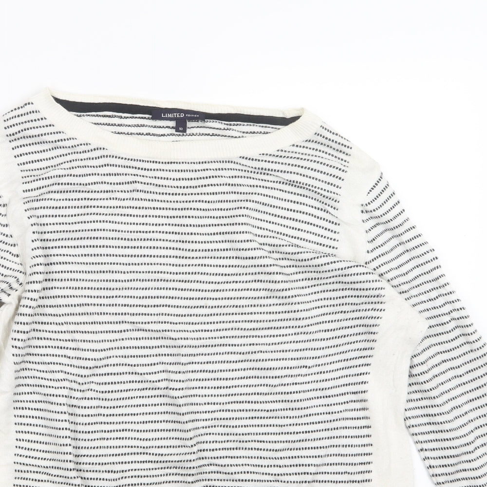 Marks and Spencer Womens Black  Knit Pullover Jumper Size 10