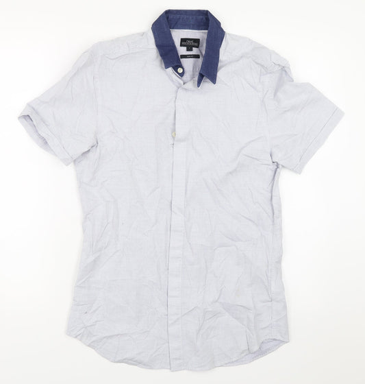 NEXT Mens Blue    Button-Up Size S