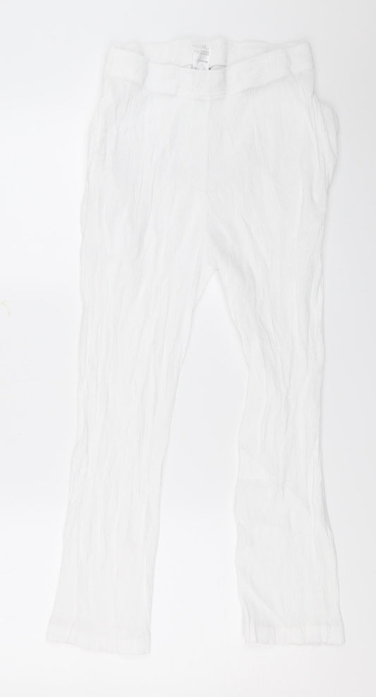 Damart Womens White   Trousers  Size 14 L23 in